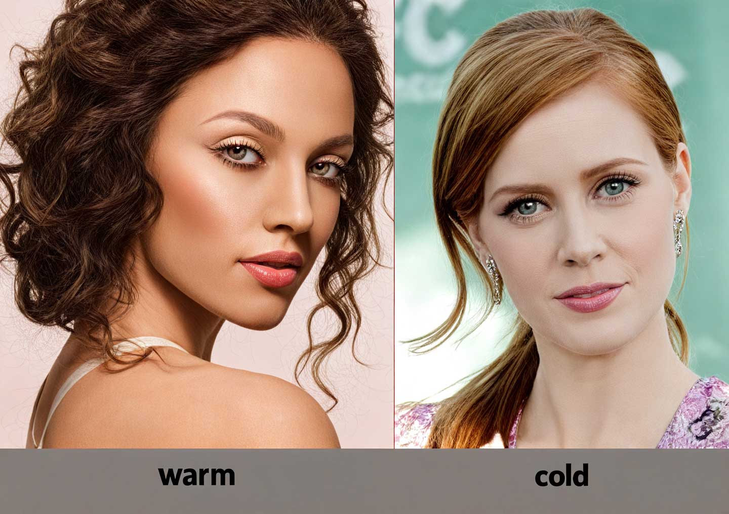 Warm tone VS Cold tone